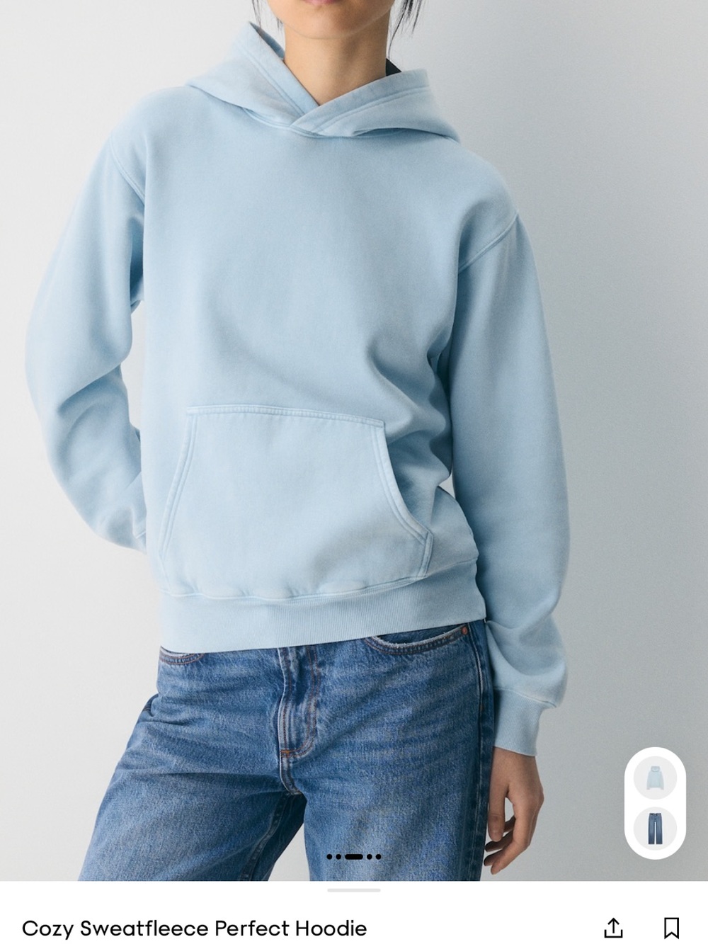 Aritzia Women's Periwinkle Hoodie